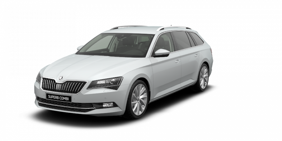 Škoda Superb, 2,0 TDI 140 kW 7-stup. automat., barva bílá