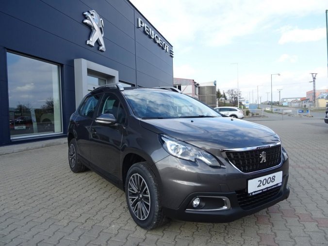 Peugeot 2008, ACTIVE 1.2 PureTech 130k MAN6, barva šedá