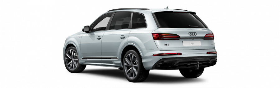 Audi Q7, Q7 S line 55 TFSI quattro, barva stříbrná