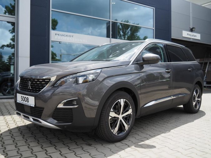 Peugeot 5008, ALLURE 1.5 96kW MT6, barva šedá