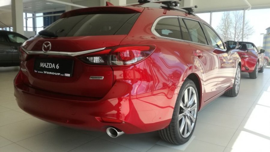 Mazda 6, 2,5i 194k A/T, barva červená