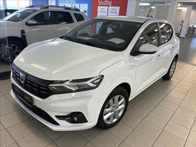 Dacia Sandero, 1,0   TCe Comfort 100 LPG, barva bílá