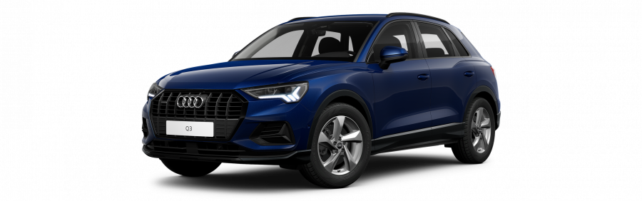 Audi Q3, Q3 Advanced 40 TFSI 140 kW q, barva modrá