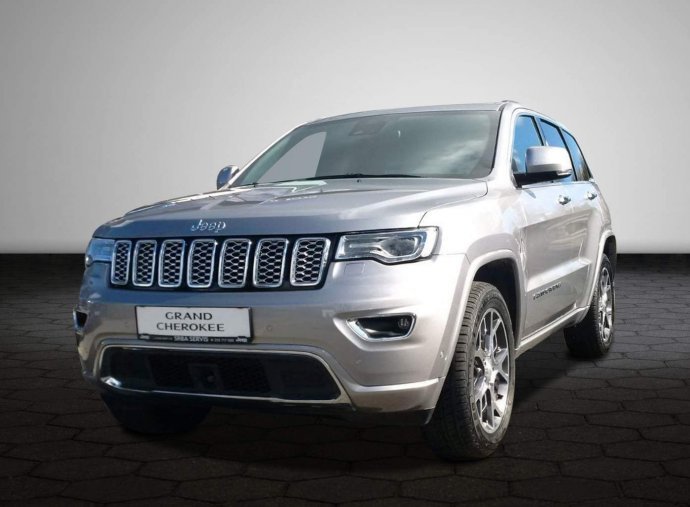 Jeep Grand Cherokee, OVERLAND 3,0 V6 CRD 250k, barva stříbrná