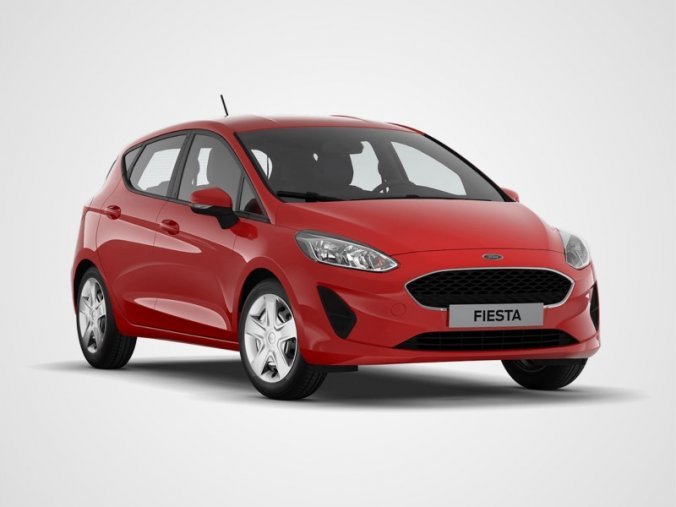 Ford Fiesta, 1,0 EcoBoost, barva červená