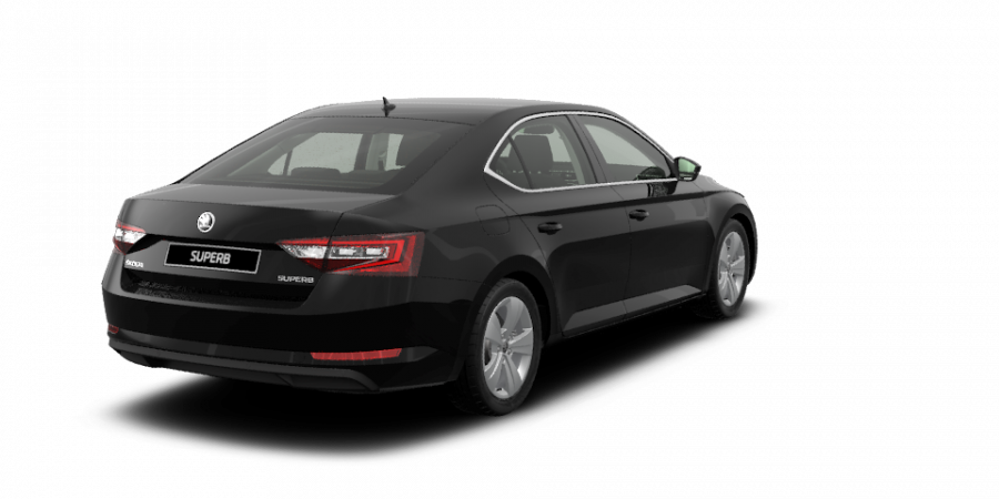 Škoda Superb, 2,0 TDI 110 kW 7-stup. automat., barva černá