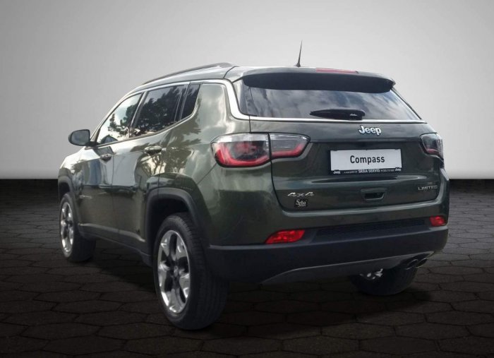 Jeep Compass, Limited 1.4 MultiAir 170k AWD AT9, barva zelená