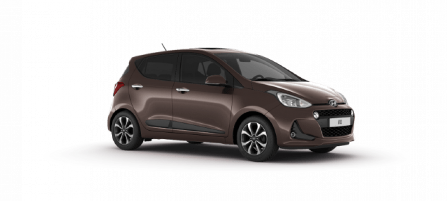 Hyundai i10, 1,0i 48 kW (95 NAT) 5 st. man, barva hnědá