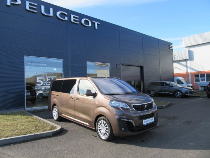 Peugeot Traveller, ACTIVE Long 2.0 BHDi 180k EAT8, barva hnědá