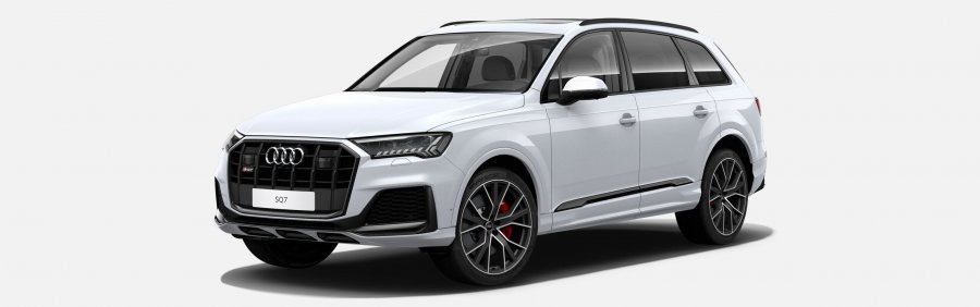 Audi Q7, SQ7 TDI 320 kW quattro, barva bílá