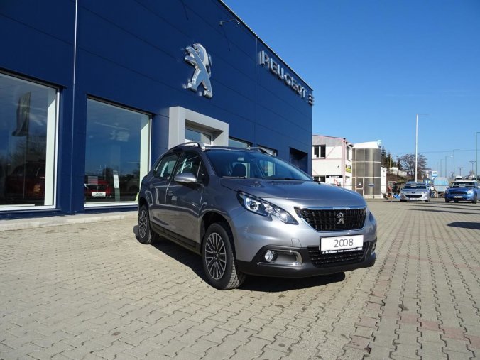 Peugeot 2008, 5dv. ACTIVE 1.2 PT130k MAN 6, barva šedá