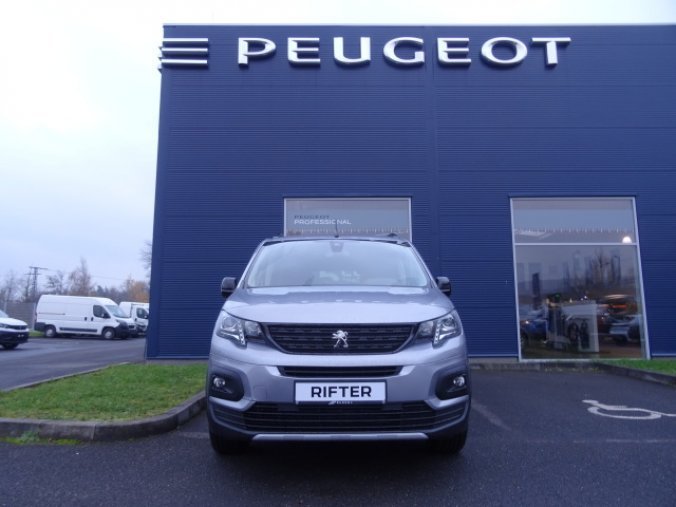 Peugeot Rifter, Long GT 1.2PT EAT8 7míst, barva šedá