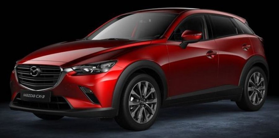 Mazda CX-3, 2.0 Skyactiv G121, barva červená