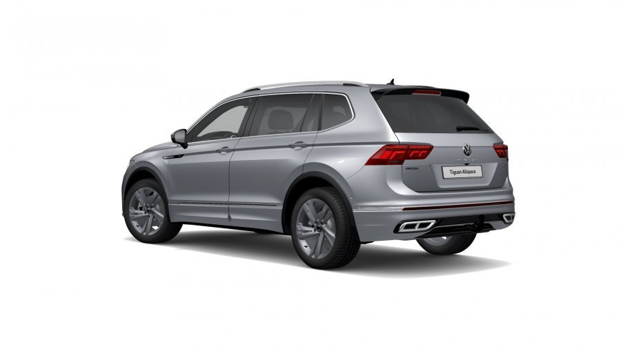 Volkswagen Tiguan Allspace, Allspace R-Line 2,0 TSI 180 kW 4M 7DSG, barva stříbrná