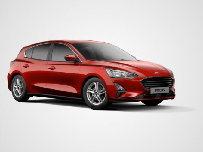 Ford Focus, 1.0 EcoBoost, barva červená