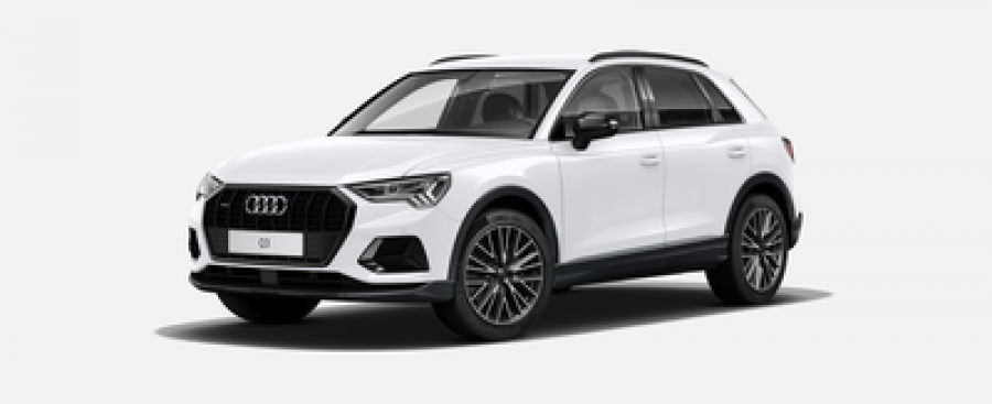 Audi Q3, Advanced 40 TFSI 140 kW q, barva bílá