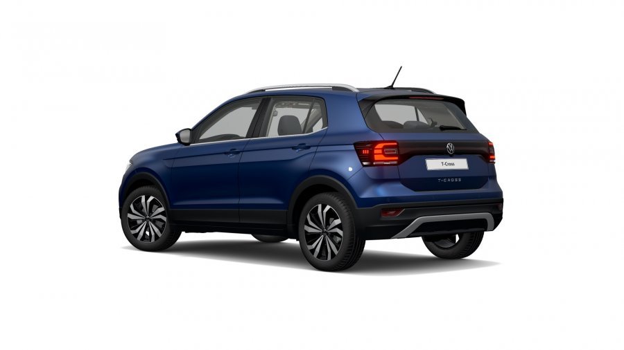 Volkswagen T-Cross, T-Cross Style 1,0 TSI 81 kW 7DSG, barva modrá