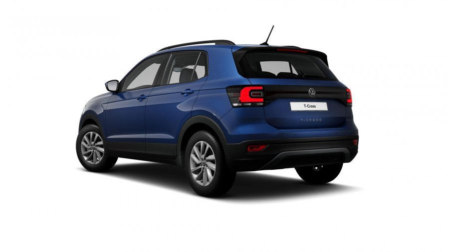 Volkswagen T-Cross, T-Cross Life 1,0 TSI 70 kW 5G, barva modrá