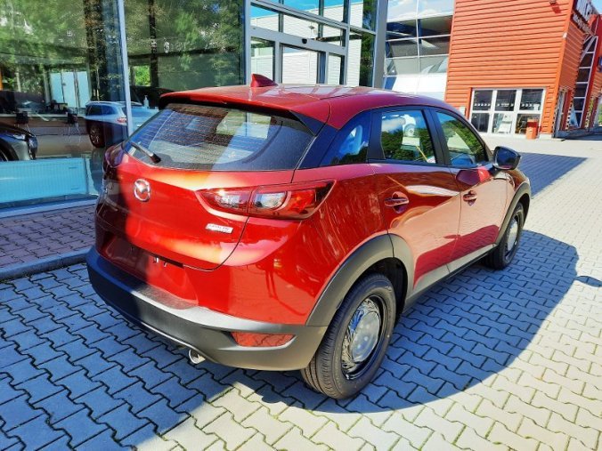 Mazda CX-3, Skyactiv-G, barva červená