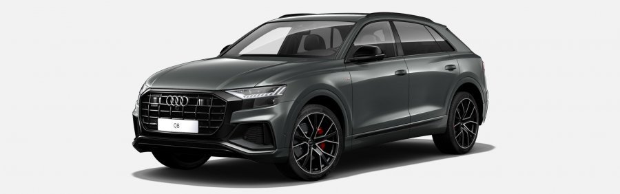 Audi Q8, Q8 50 TDI quattro, barva šedá