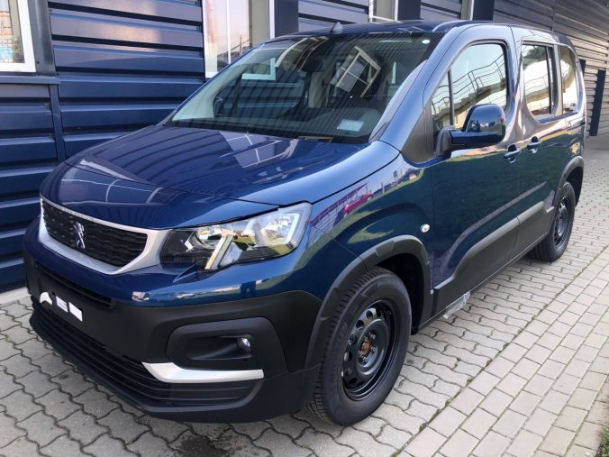 Peugeot Rifter, ACTIVE 1.5 BlueHDi 130 S&S MAN6 - Zadní dvoukřídlé dveře- 8824, barva modrá