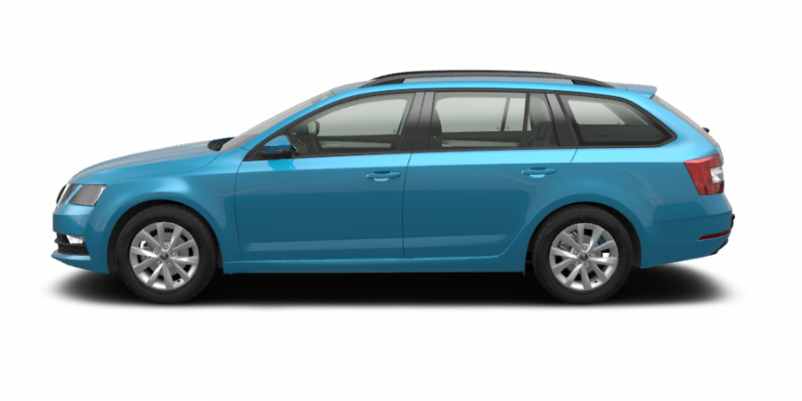 Škoda Octavia, 1,5 TSI 110 kW 6-stup. mech., barva modrá