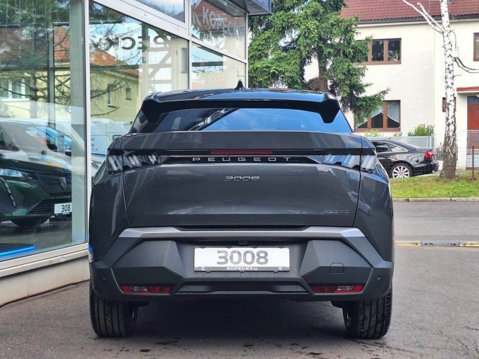 Peugeot 3008, Peugeot 3008 ALLURE Hybrid 136K e-DCS6, barva šedá