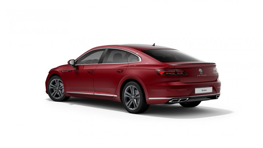 Volkswagen Arteon, Arteon R-Line 2,0 TDI 7DSG 4MOT, barva červená