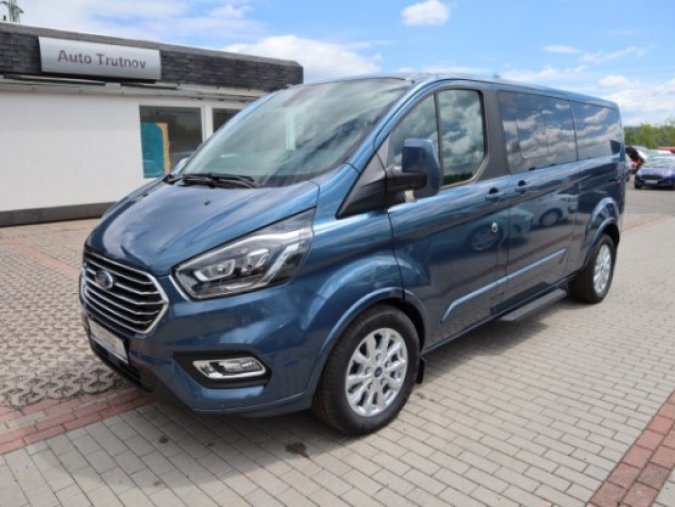 Ford Tourneo Custom, 2.0 EcoBlue, barva modrá