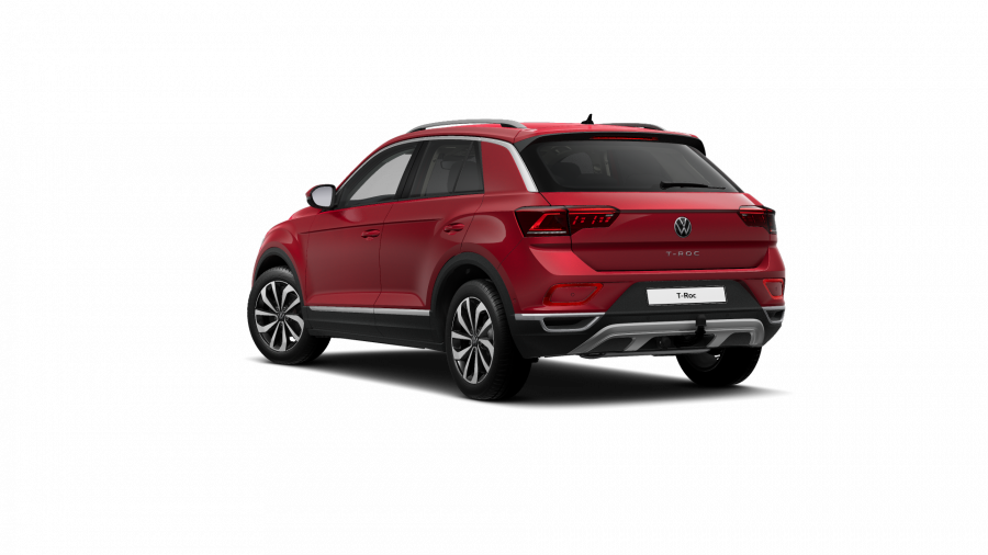 Volkswagen T-Roc, T-Roc Style 1,5 TSI 110 kW 6G, barva červená