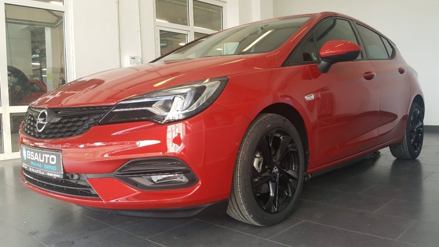 Opel Astra, ELEGANCE 1,2 Turbo + ZP Zdarma, barva červená