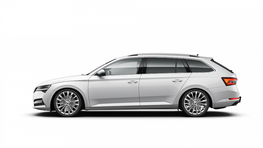 Škoda Superb, 2,0 TSI 206 kW 7-stup. automat. 4x4, barva bílá