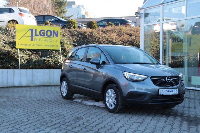 Opel Crossland X, Enjoy 1,2 60 kW, barva šedá