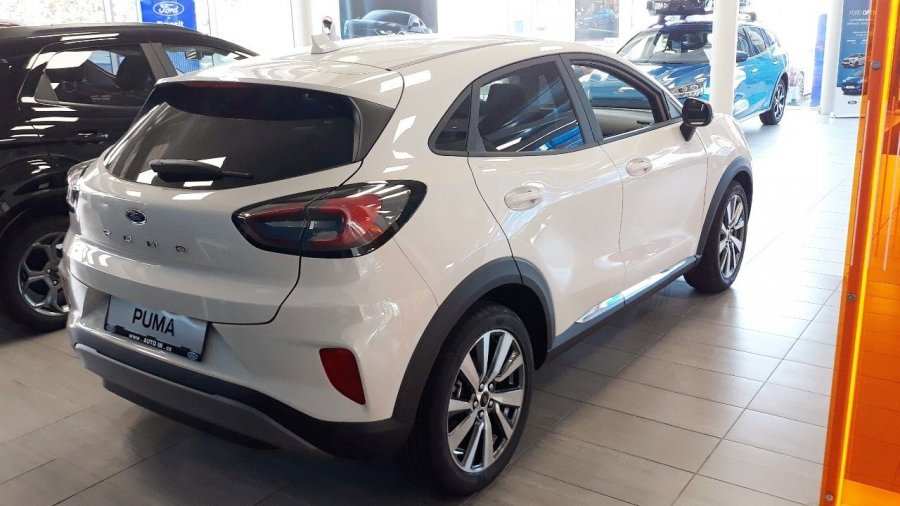 Ford Puma, SUV, Titanium X SUV 1,0 EcoBoost 92 kW / 125 k, barva bílá