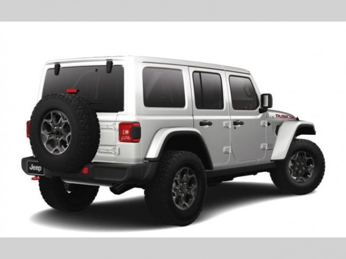 Jeep Wrangler, 2,0T 270 PS Rubicon Unlimited, barva bílá