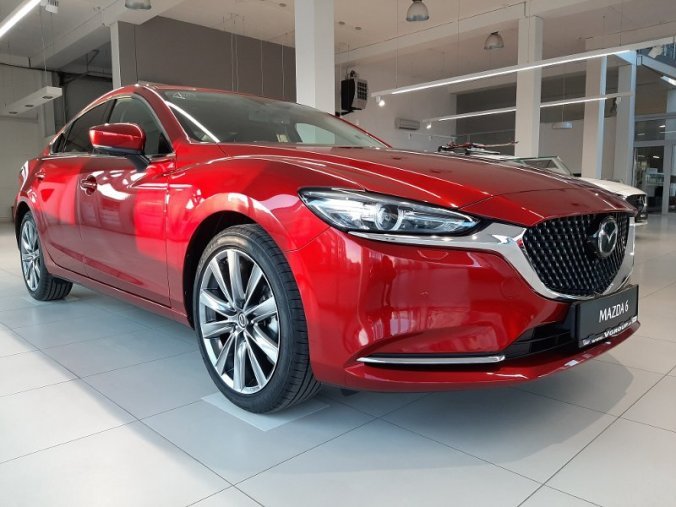 Mazda 6, 2,5i 194k A/T, barva červená