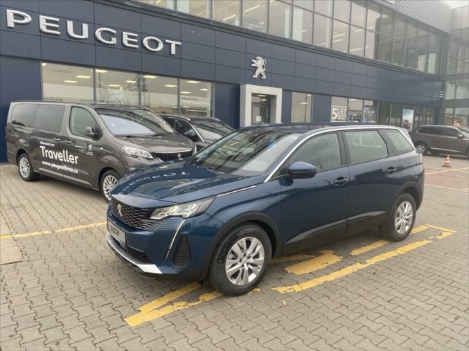 Peugeot 5008, 1.5 BHDi 130k Active Pack MAN6, barva modrá