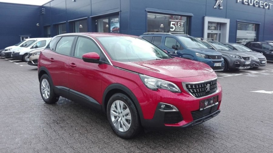 Peugeot 3008, ACTIVE 1.5 BlueHDi 130k MAN6, barva červená