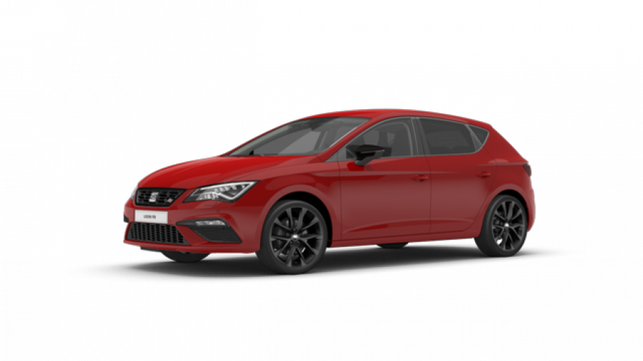 Seat Leon 5D, FR 1.5 TSI 150k 6M, barva červená