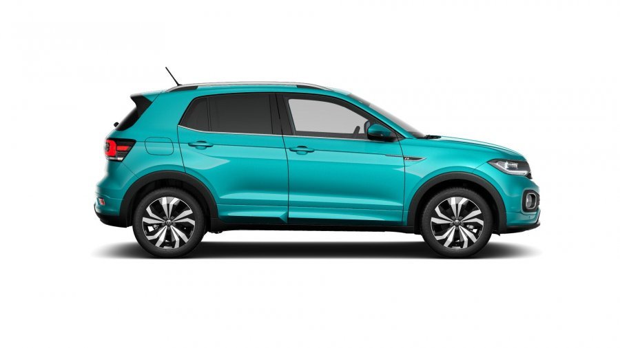 Volkswagen T-Cross, T-Cross Style 1,0 TSI 81 kW 7DSG, barva tyrkysová