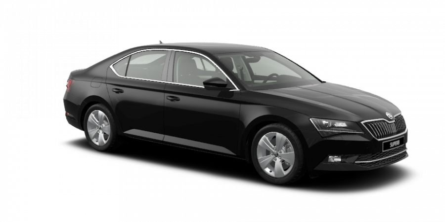 Škoda Superb, 2,0 TDI 110 kW 7-stup. automat., barva černá