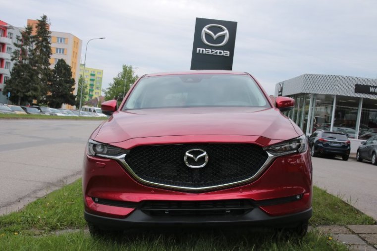 Mazda CX-5, 2,5 Skyactiv-G 194k, barva červená