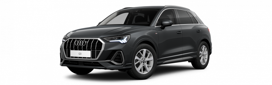 Audi Q3, Q3 S line 35 TFSI 110kW, barva šedá