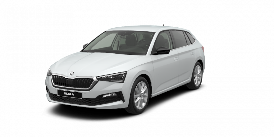 Škoda Scala, 1,6 TDI 85 kW 6-stup. mech., barva bílá