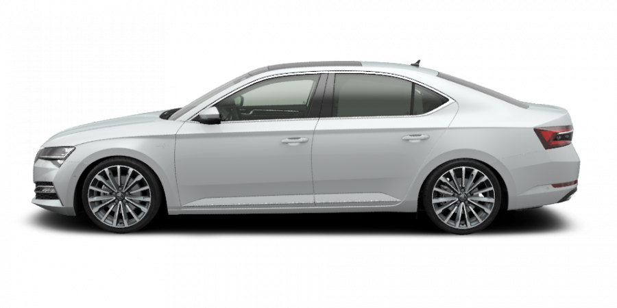 Škoda Superb, 2,0 TDI 147 kW 7-stup. automat., barva bílá