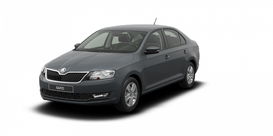 Škoda Rapid, 1,0 TSI 81 kW 6-stup. mech., barva šedá