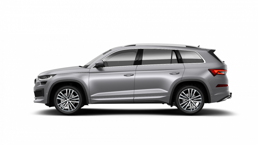 Škoda Kodiaq, 2,0 TDI 147 kW 7-stup. automat. 4x4, barva stříbrná