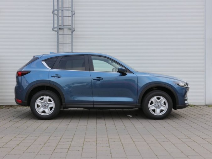 Mazda CX-5, 2,0i Skyactiv-G 121 KW/165k, barva modrá