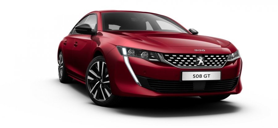 Peugeot 508, GT BlueHDi 180k S&S EAT8, barva červená