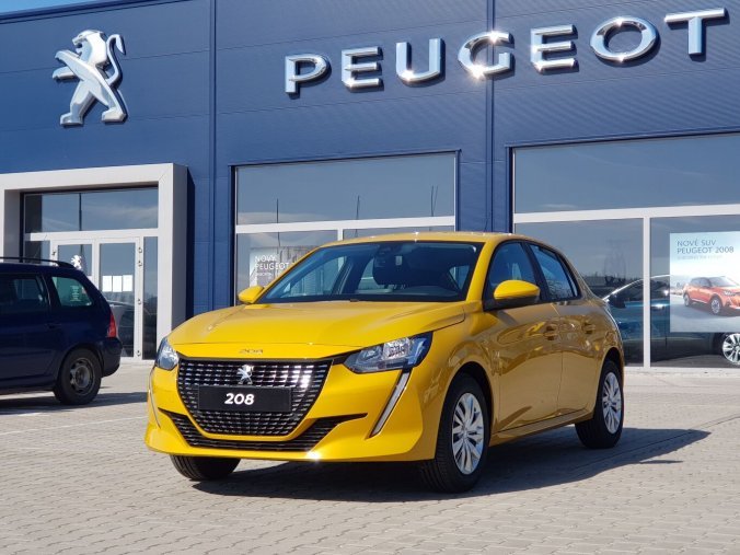 Peugeot 208, ACTIVE 1.2 PureTech 75 S&S MAN5, barva žlutá